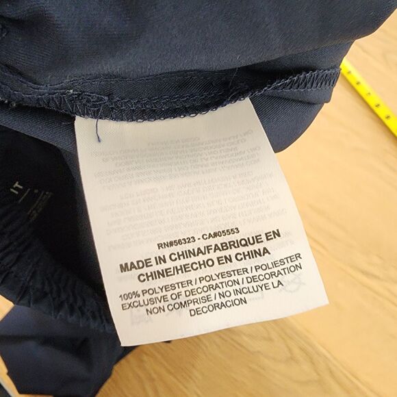 Nike Track Pants Mens L Blue Running Windbreaker Ankle Zipper Gym Activewear - Picture 3 of 14